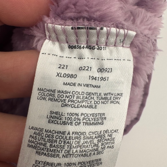 Columbia Sweater Women Medium Purple Fleece 1/2 Zip Pullover Cozy Turtle Neck - Picture 8 of 11